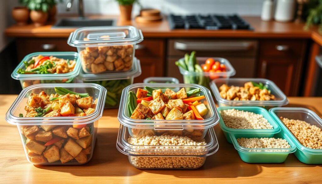 Healthy Cubed Chicken Meal Prep