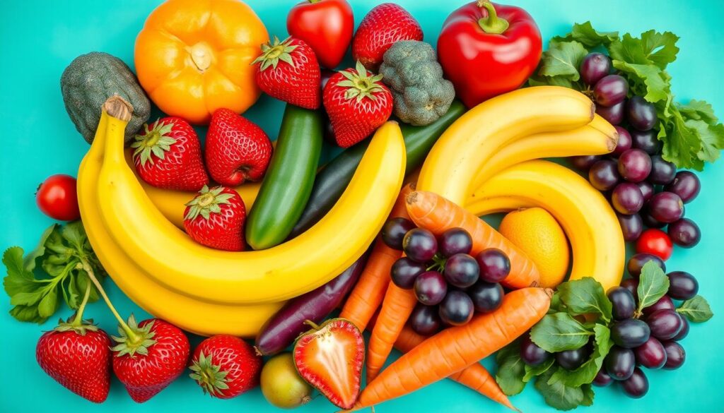 Colorful Fruits and Vegetables for Kids