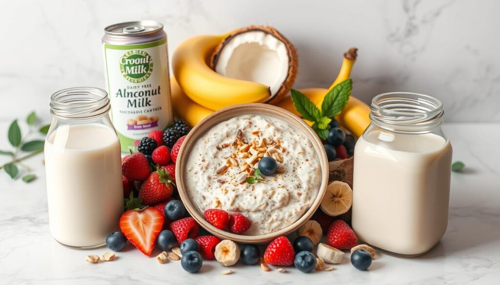 Dairy-Free Milk Alternatives for Overnight Oats