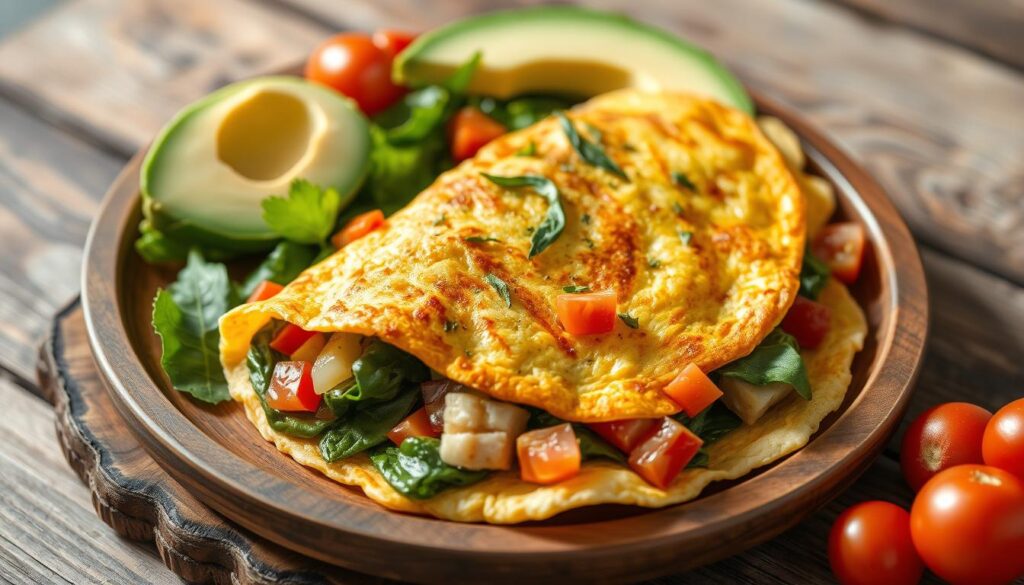 Healthy Chicken Omelet