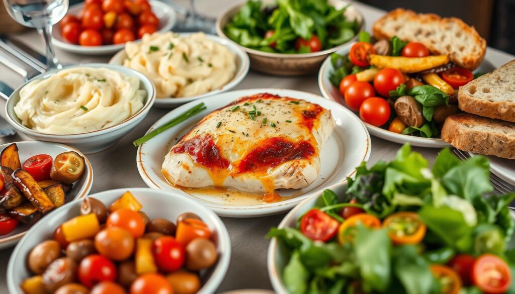 Slow Cooker Garlic Parmesan Chicken Side Dishes