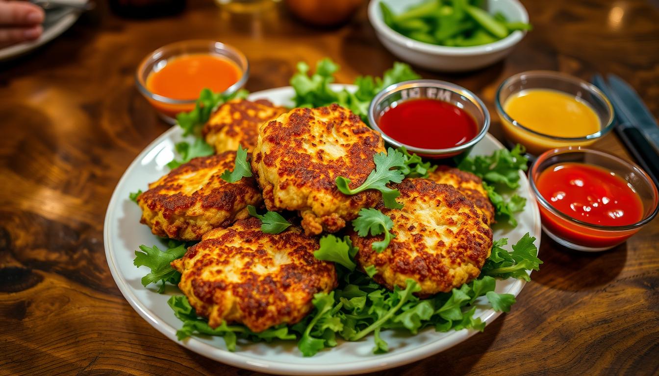 chicken fritters