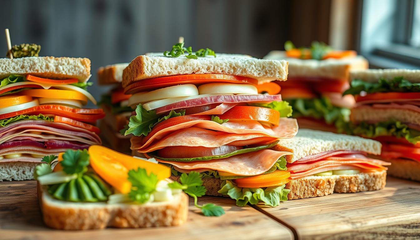 how to use lunch meat with bread