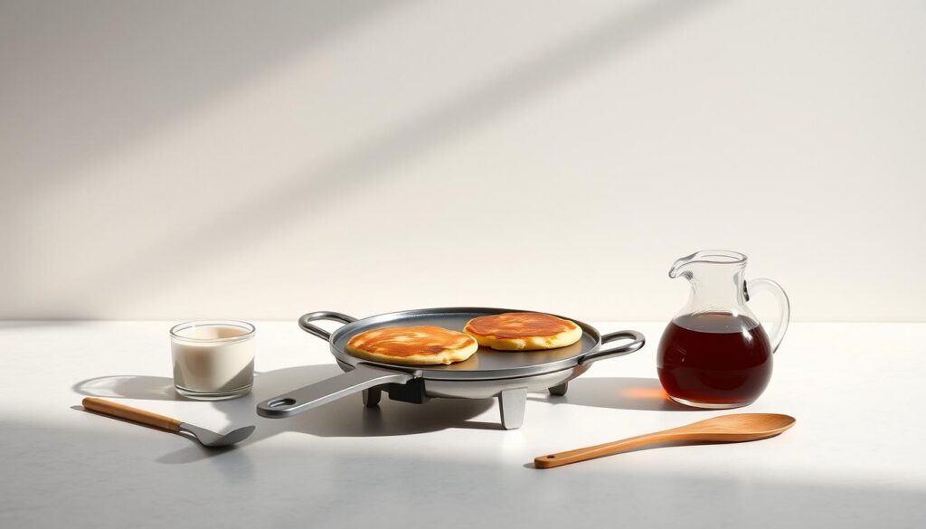 Mini Pancake Griddle and Accessories