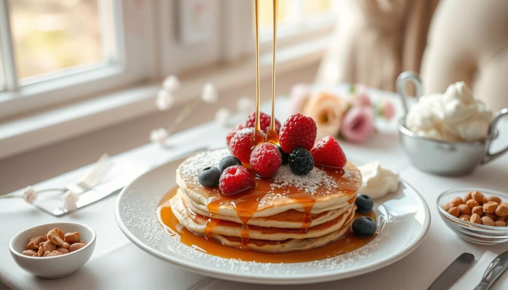 Pancake Toppings for Intimate Breakfast