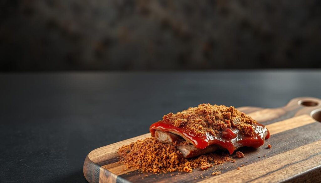 barbecue sauce and spice rub