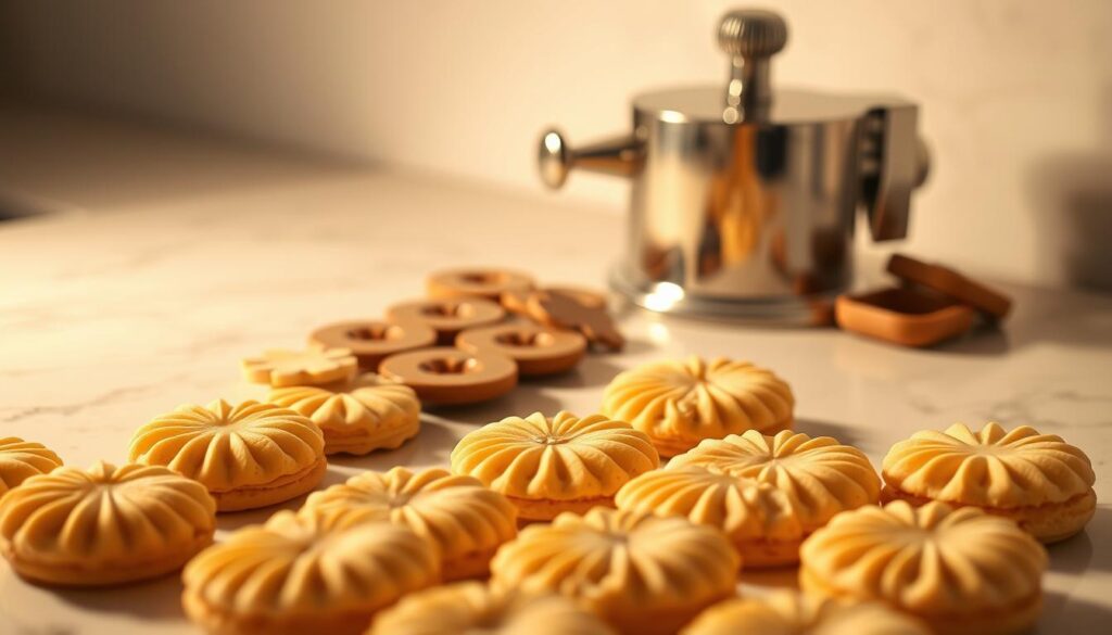 cookie press for homemade sandwich cookies