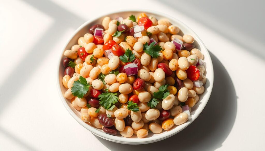 dense bean salad