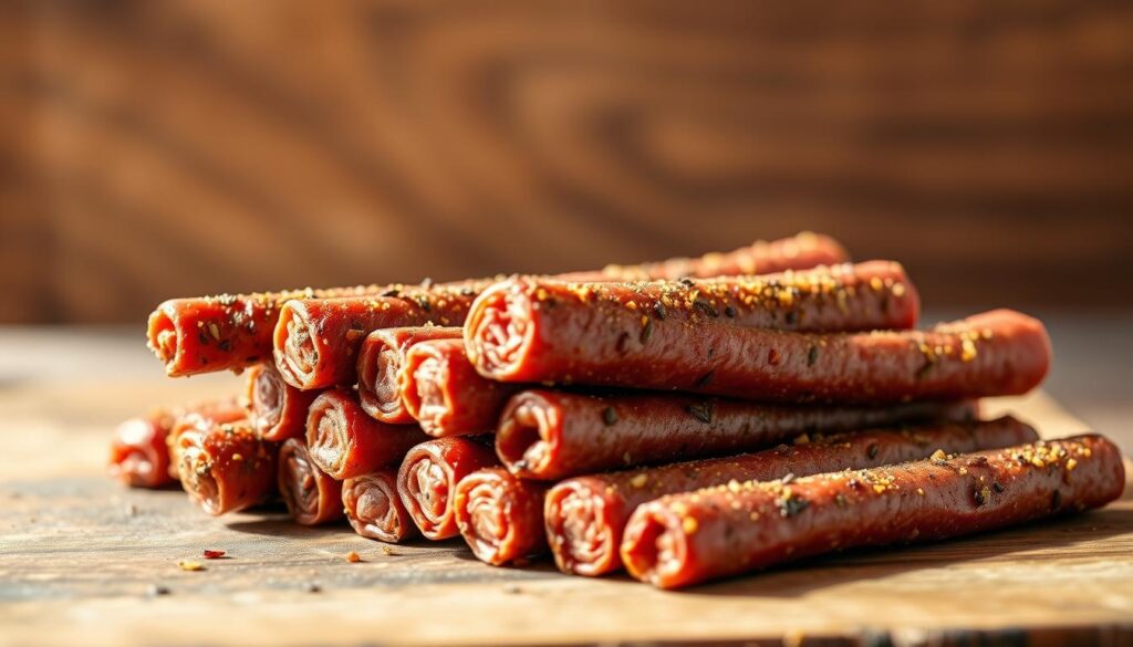 keto-friendly low-carb beef sticks