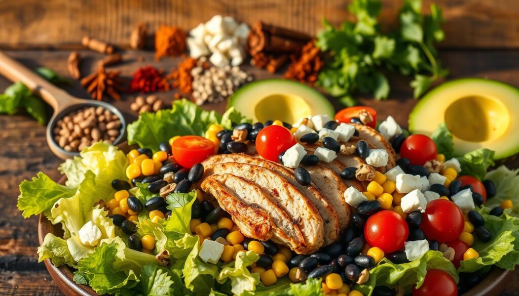 southwestern chicken salad ingredients