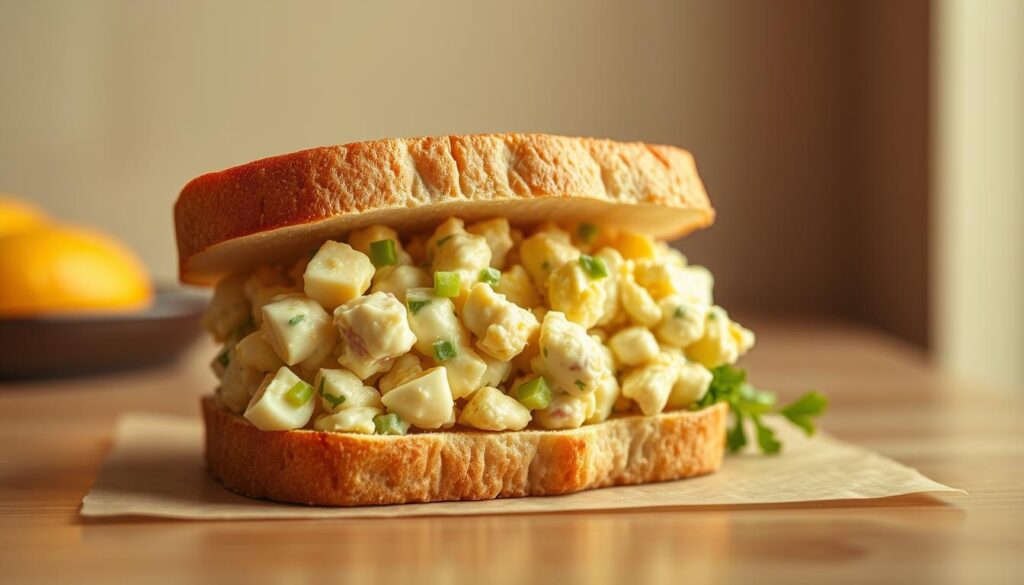 classic egg salad sandwich