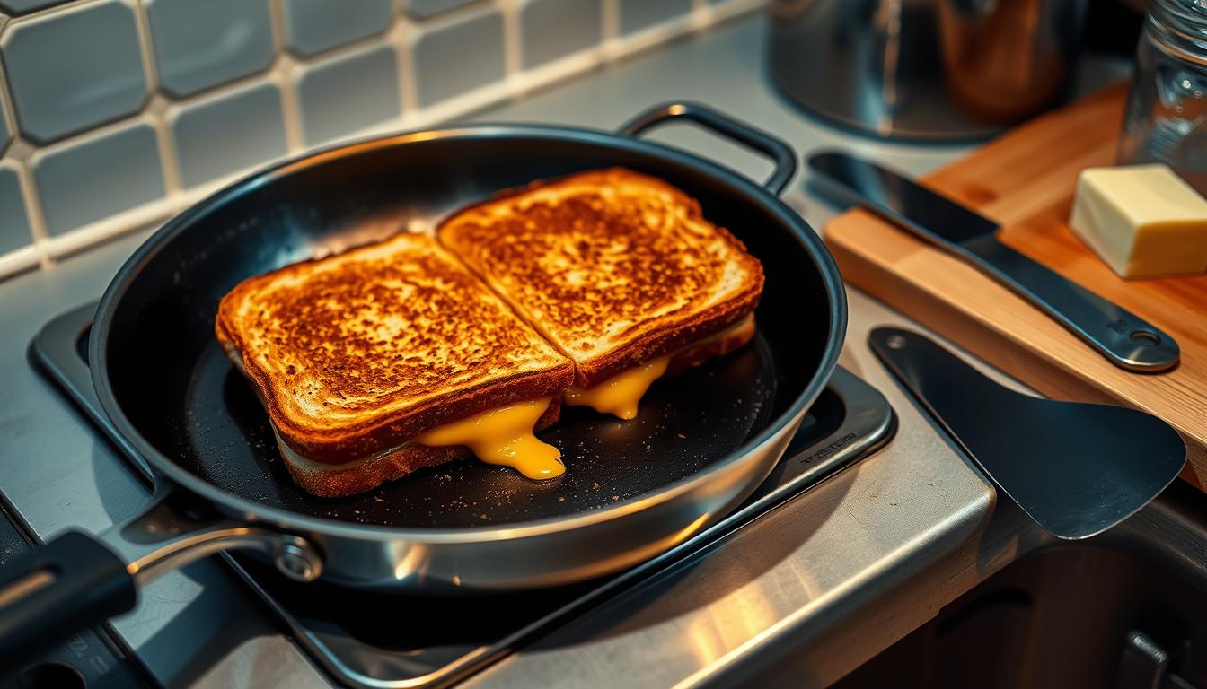 grilled cheese cooking techniques