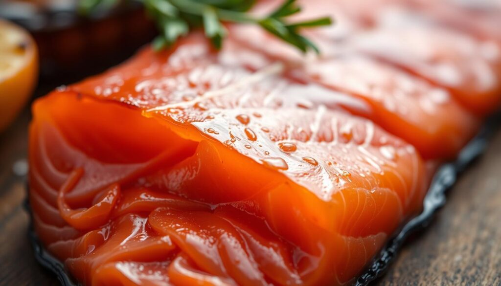 hot smoked salmon