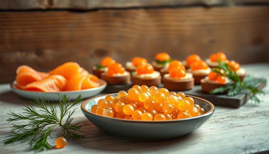 salmon roe culinary applications