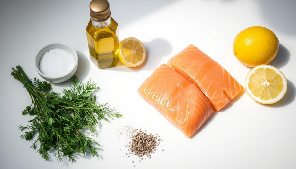 simple baked salmon preparation steps