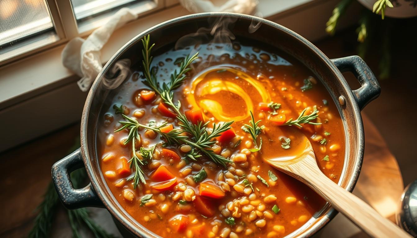 Mediterranean Lentil Soup