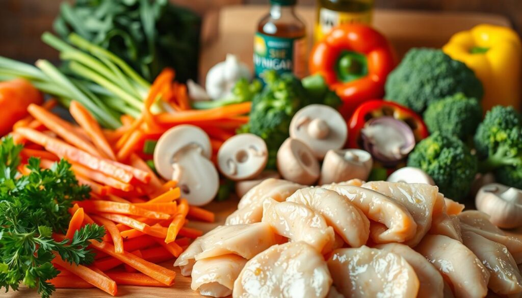 healthy chicken stir-fry ingredients healthy chicken stir-fry ingredients