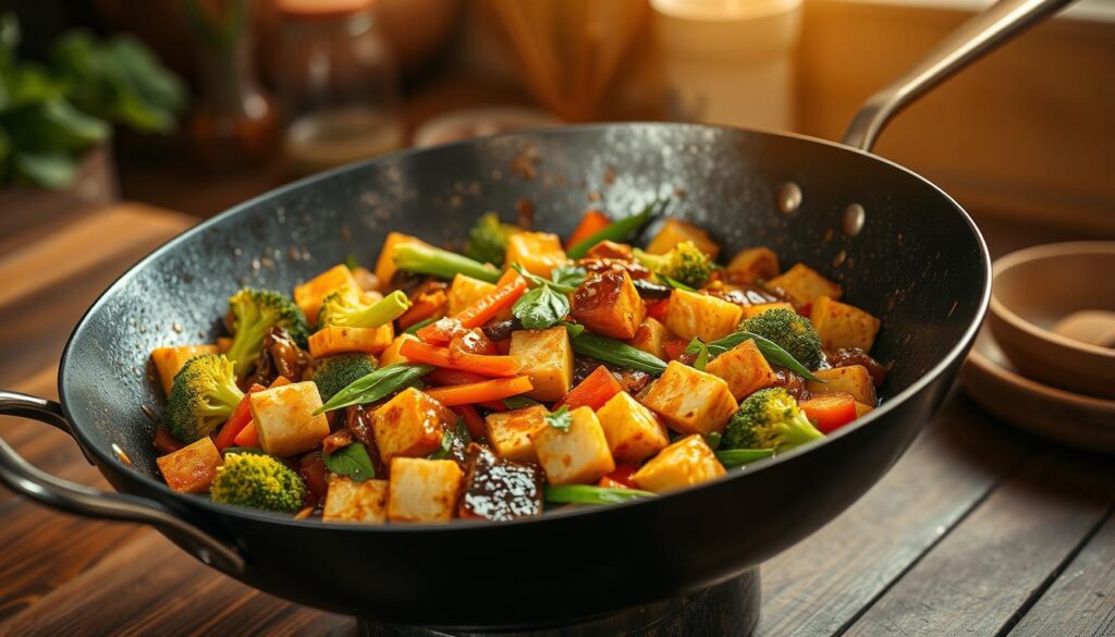plant-based protein stir-fry plant-based protein stir-fry
