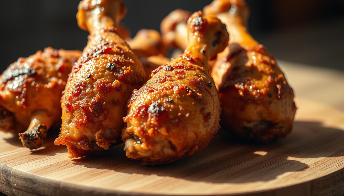 crispy baked chicken drumsticks