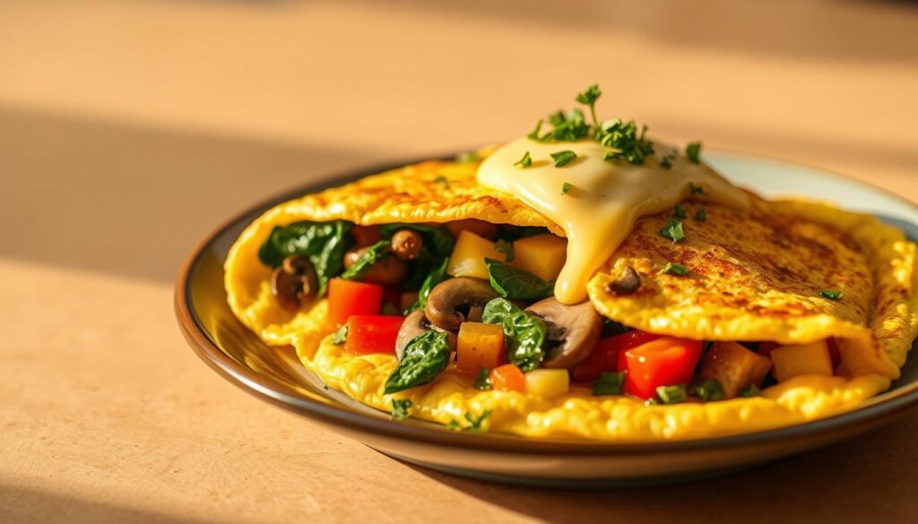 healthy breakfast vegetable omelette healthy breakfast vegetable omelette