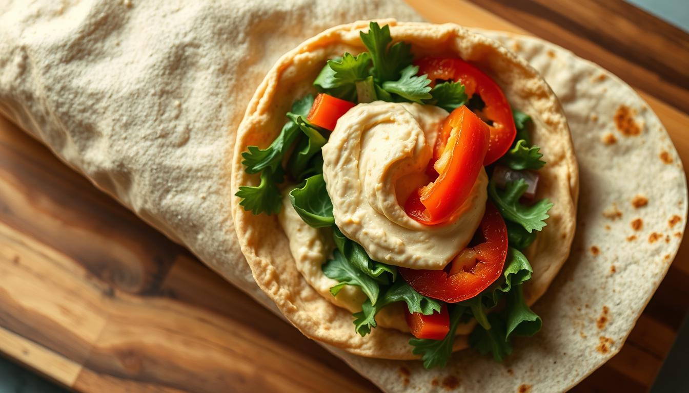 hummus wrap